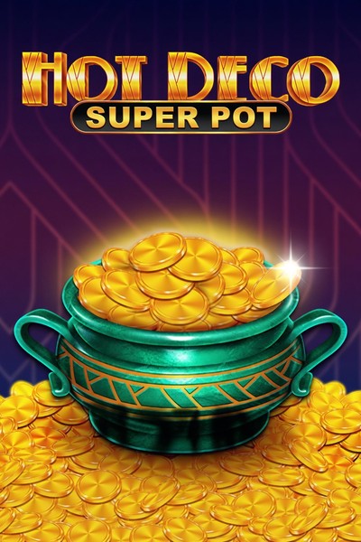 Hot Deco Super Pot slot at Casinova Casino